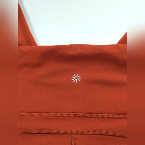 Athleta Rainier Athleisure Rust Pants Size 1X with Pockets - Picture 7 of 8